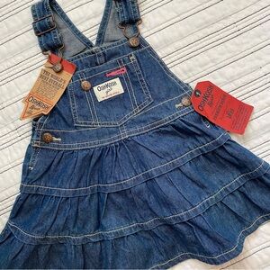 OshKosh B'gosh Blue Denim Kids Casual Dress
